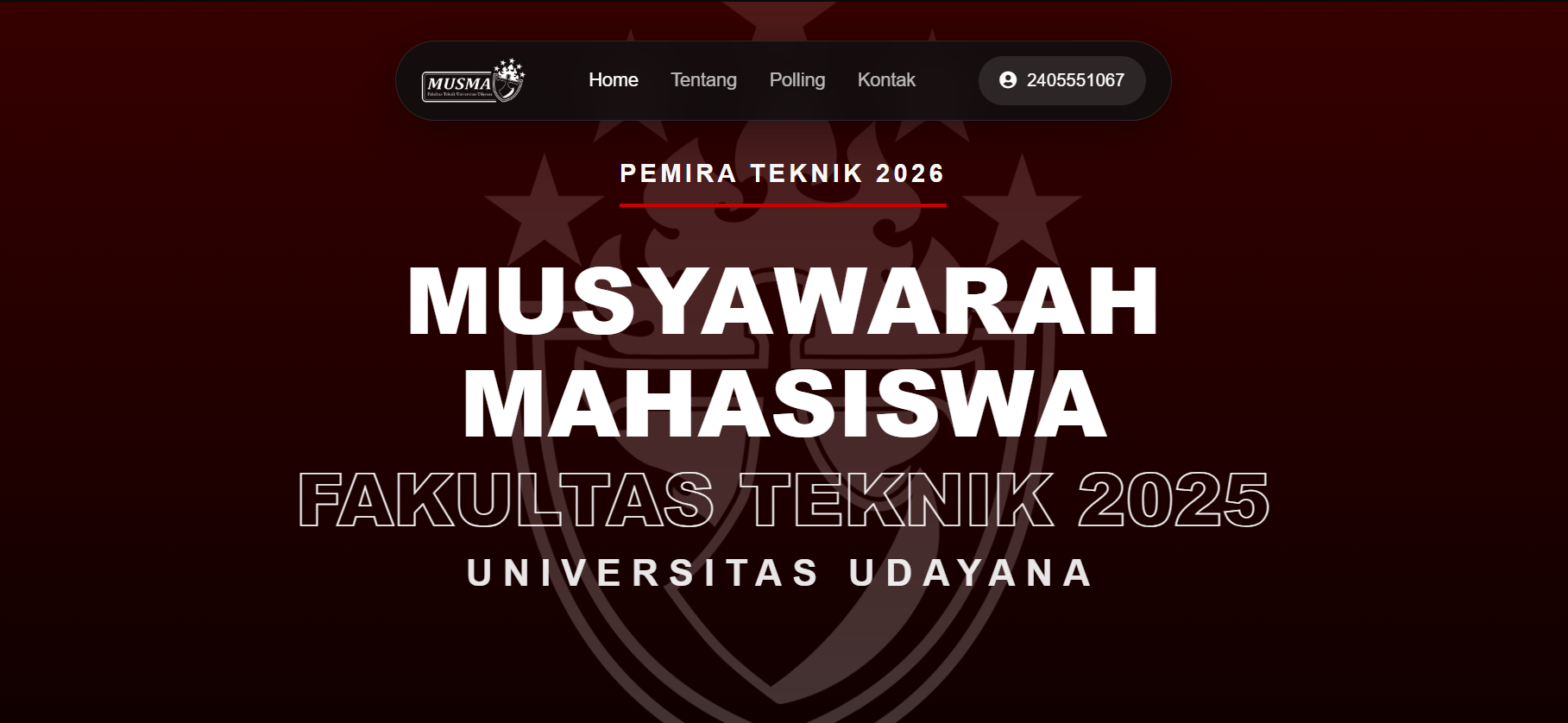 Pemira Teknik 2026 voting system preview