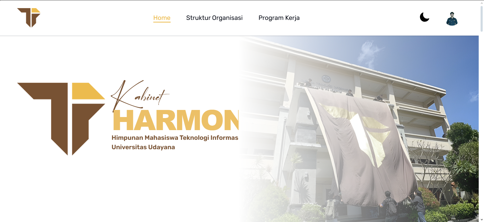 HMTI Udayana association portal preview